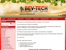 Tablet Screenshot of materiel-vinicole.fr